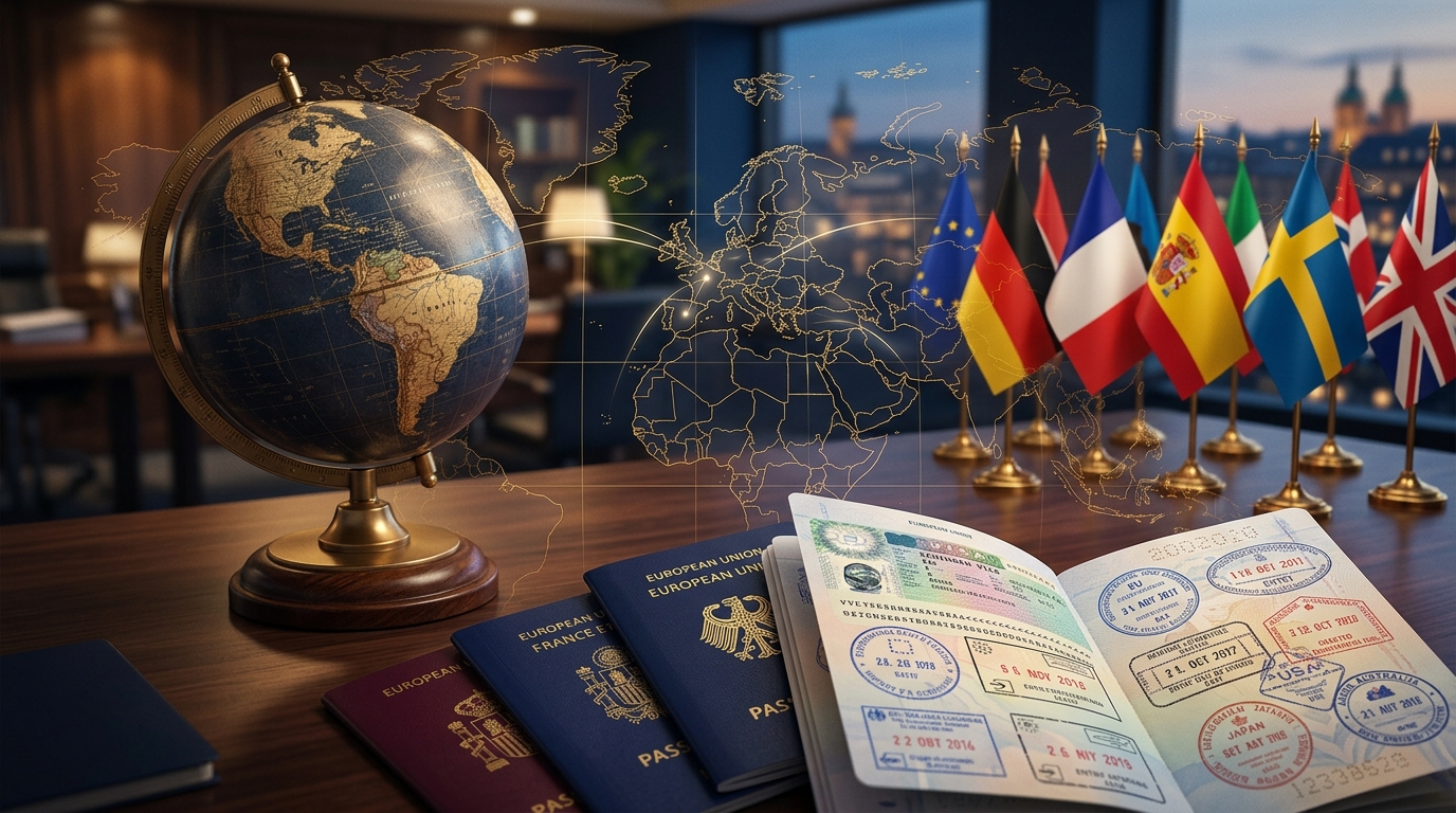 Global Travel & Visa Concepts